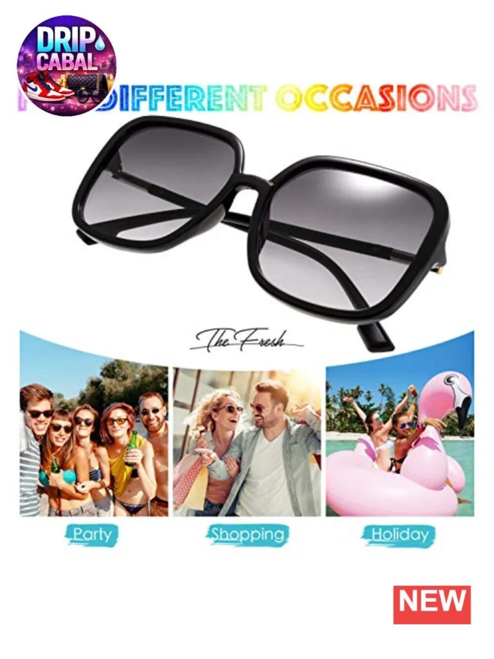 N/A statement sunglasses